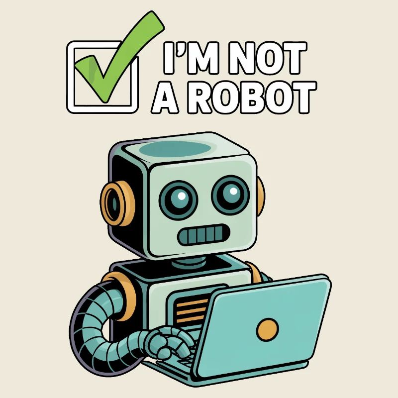 Captcha Humor: I'm Not a Robot
