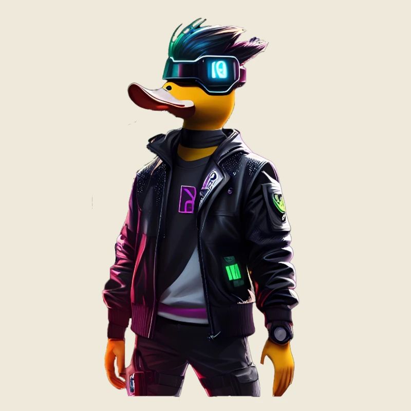 Design Numérique Cyber Pato Duck