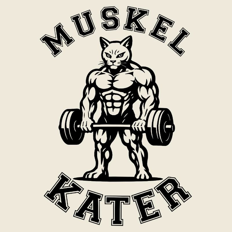 Muscle soreness - cat - saying
