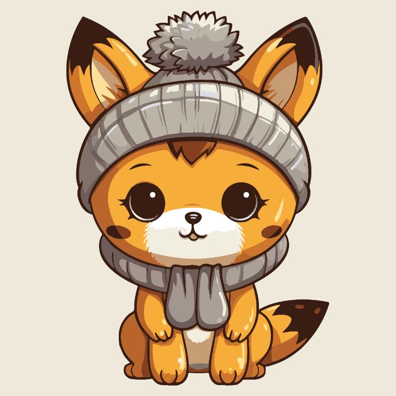 Fuchs Winter Comic