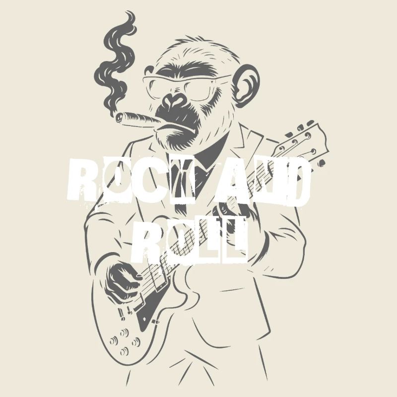 Rock and Roll Monkey Gitarrist