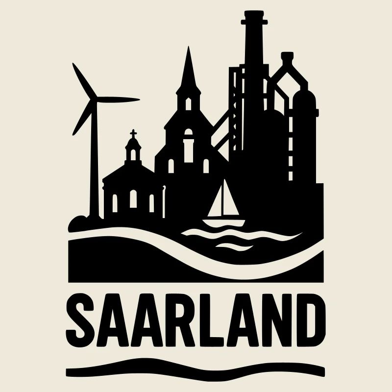 Silhouette de la Sarre
