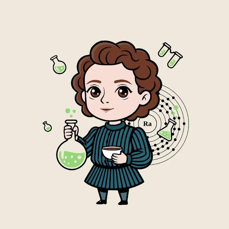 La petite Marie Curie
