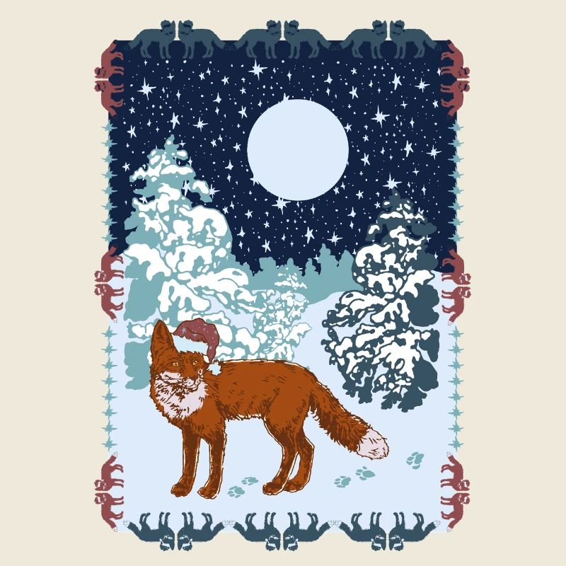 FUCHS IM MONDLICHT