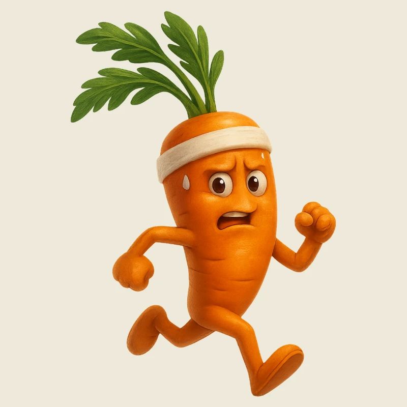 Carottes de jogging