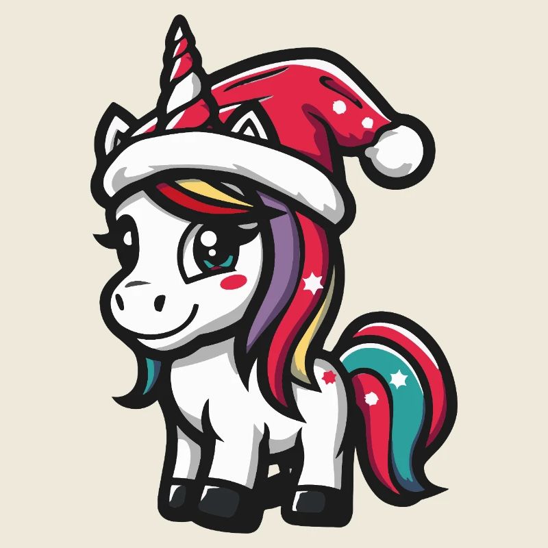 Einhorn Weihnachten