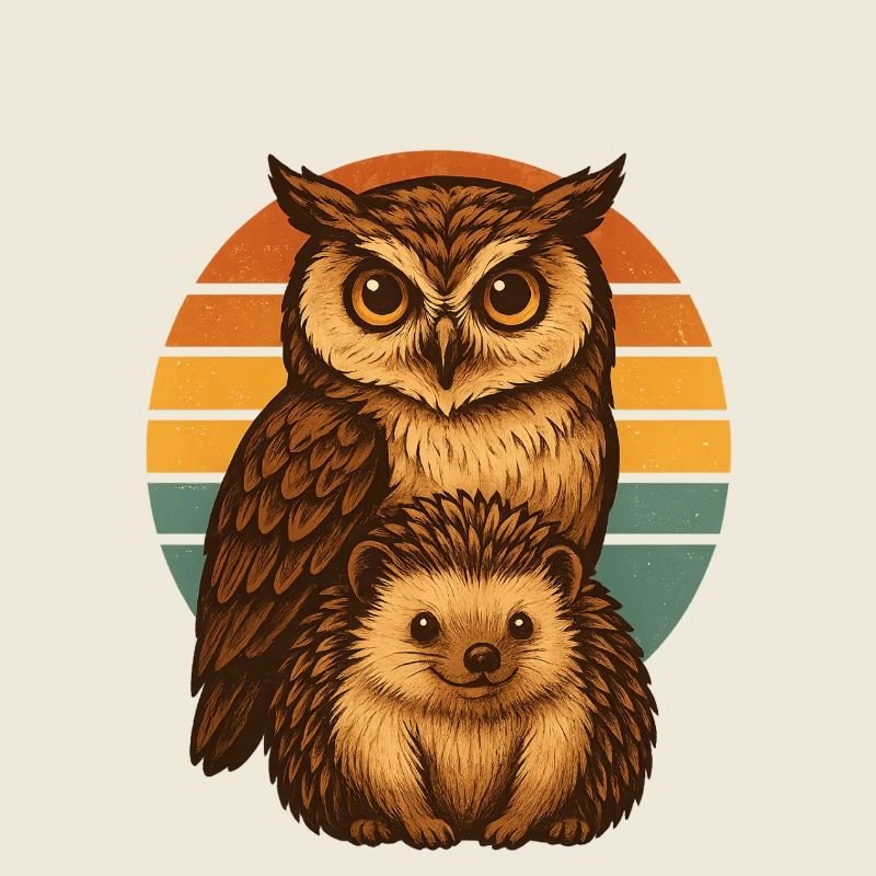 Hérisson Hibou