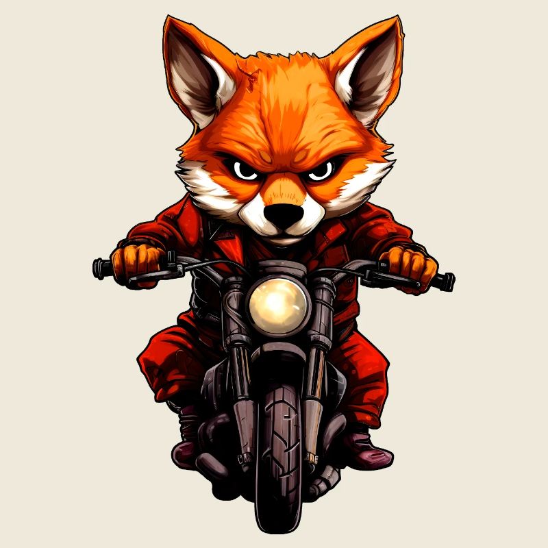 Motorcycle Foxes