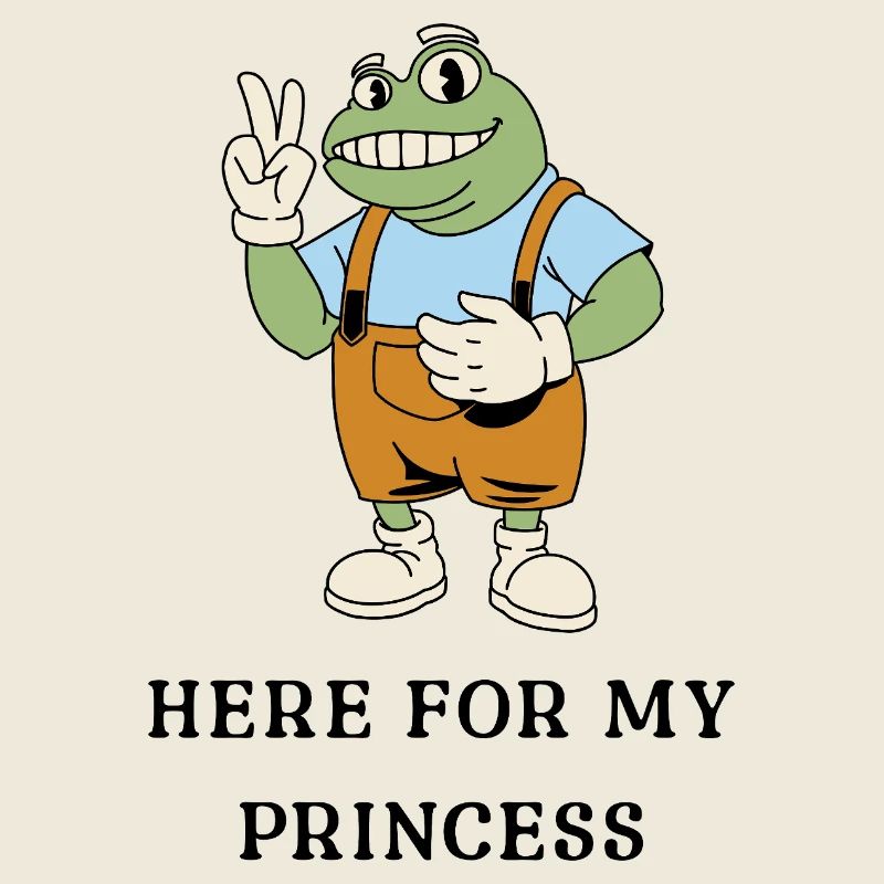 Frog Peace Dungarees