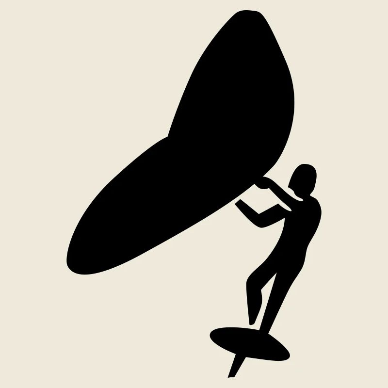 Logo minimaliste à feuilles d’aile