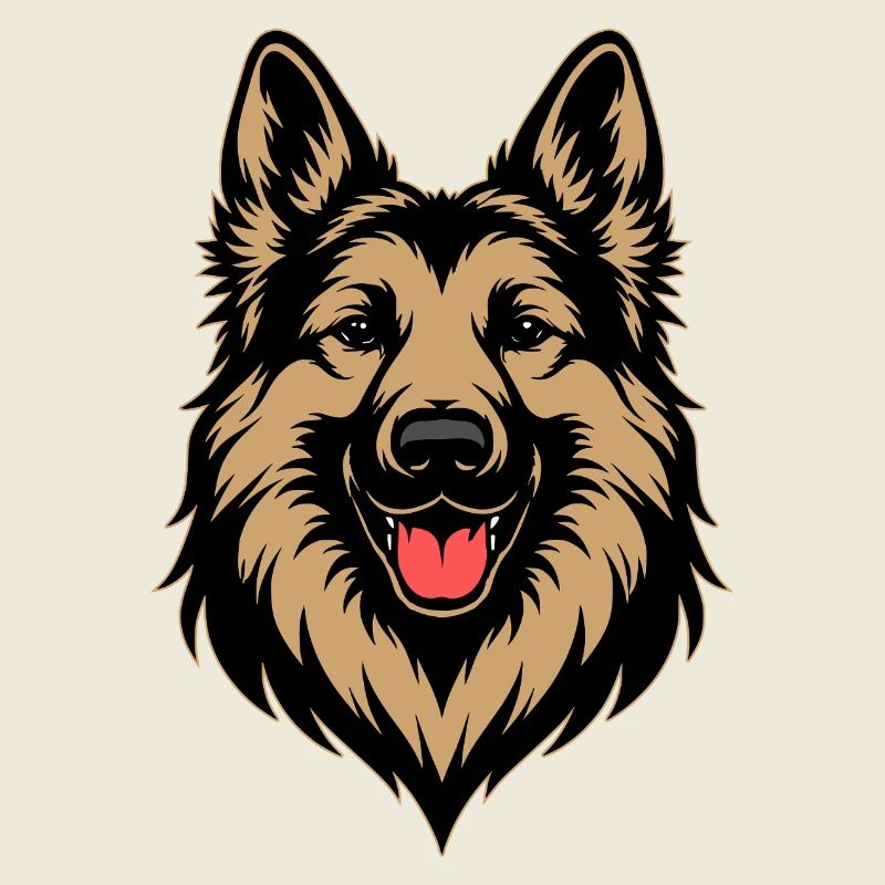 Deutscher Schäferhund Design