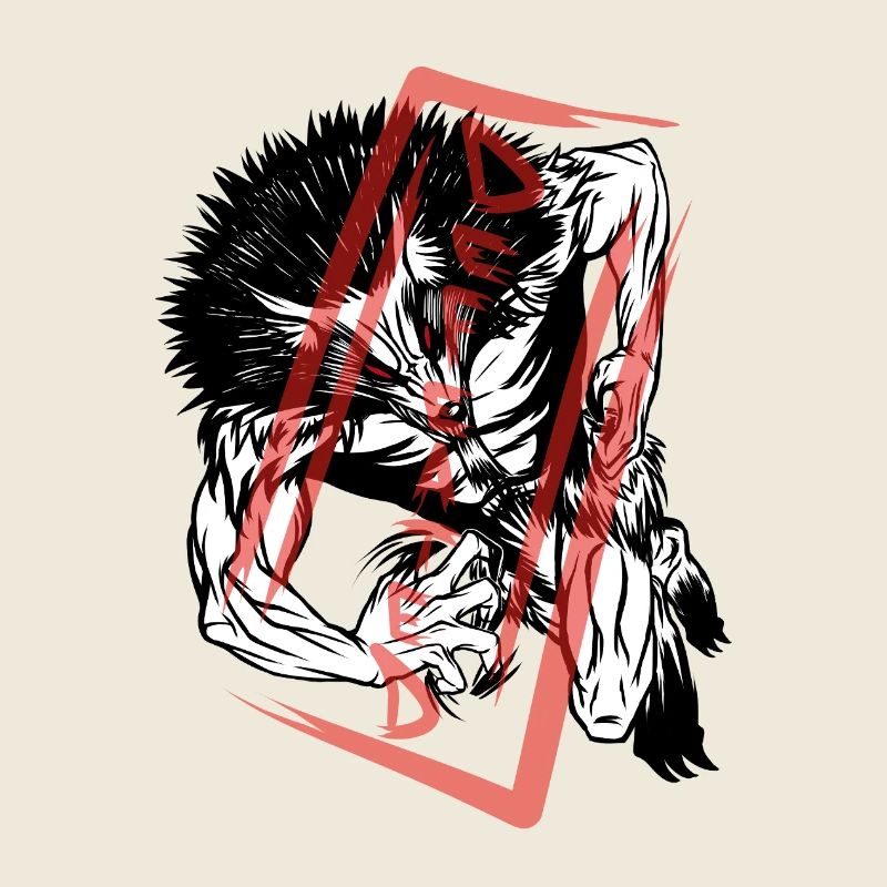 The defeated: Werewolf Monster