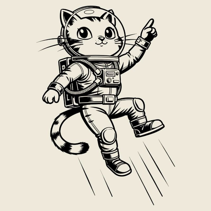 Chat astronaute