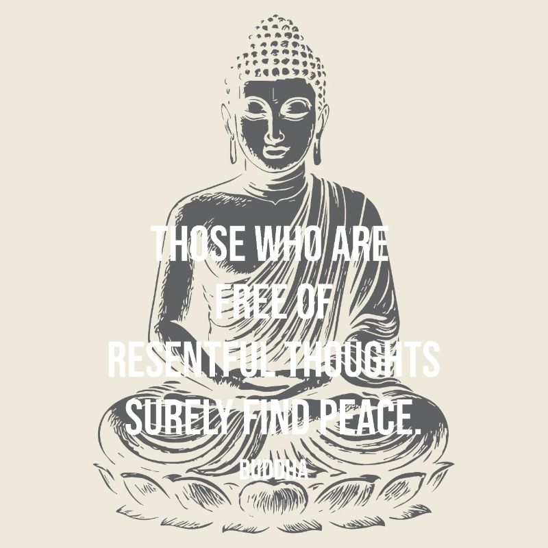 Friedlicher Geist-Buddha-Zitat