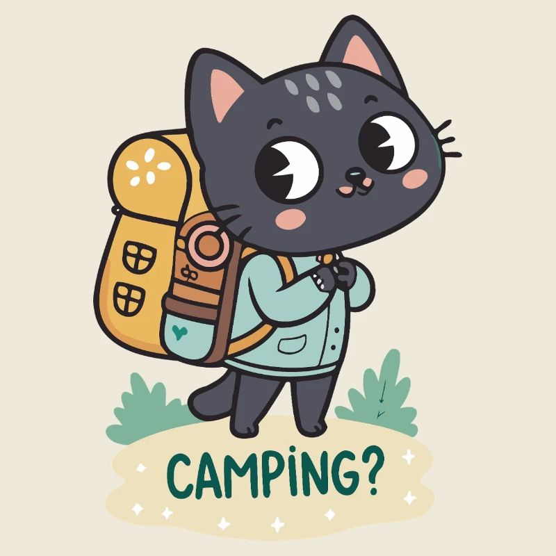 Cat Camper: Camping Adventure