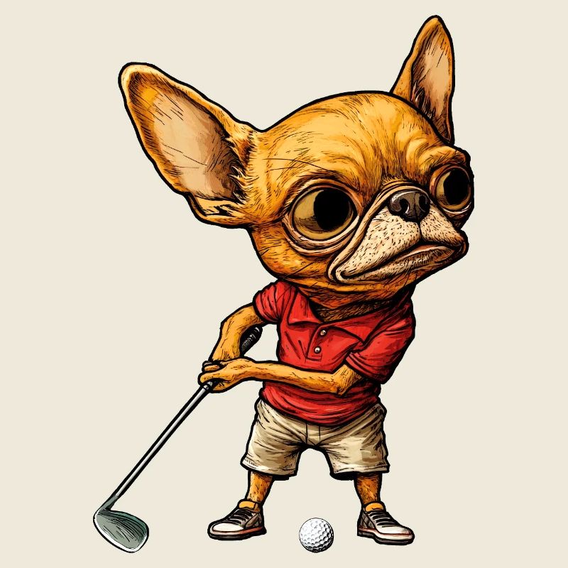 Chihuahua Golfers