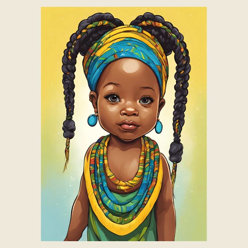 Afrikanisches Mädchen