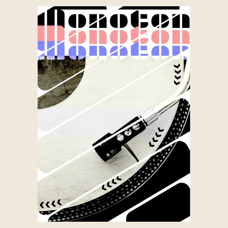 Le son mono - Vinyle rotatif