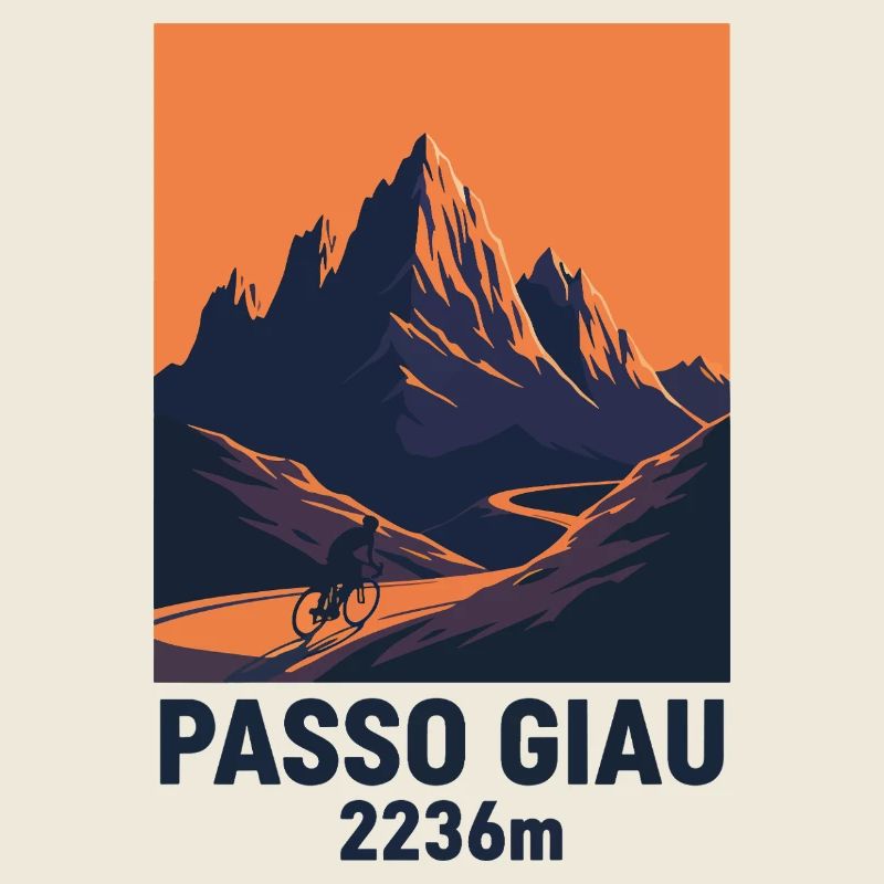 Passo Giau Dolomites Italy Cycling Mountain