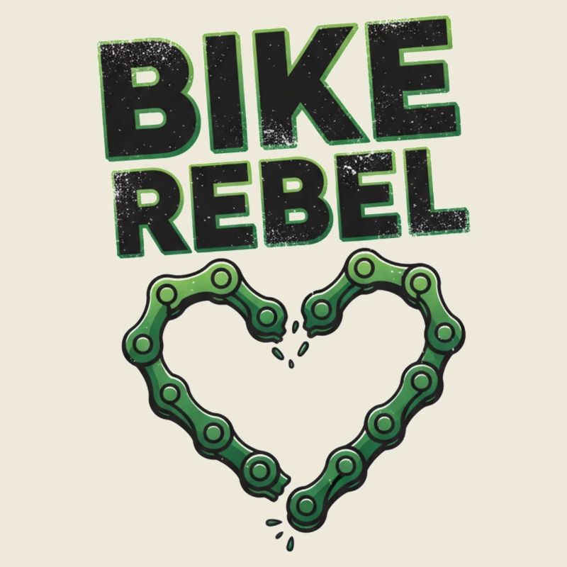 Fahrrad-Rebel-Herzkette