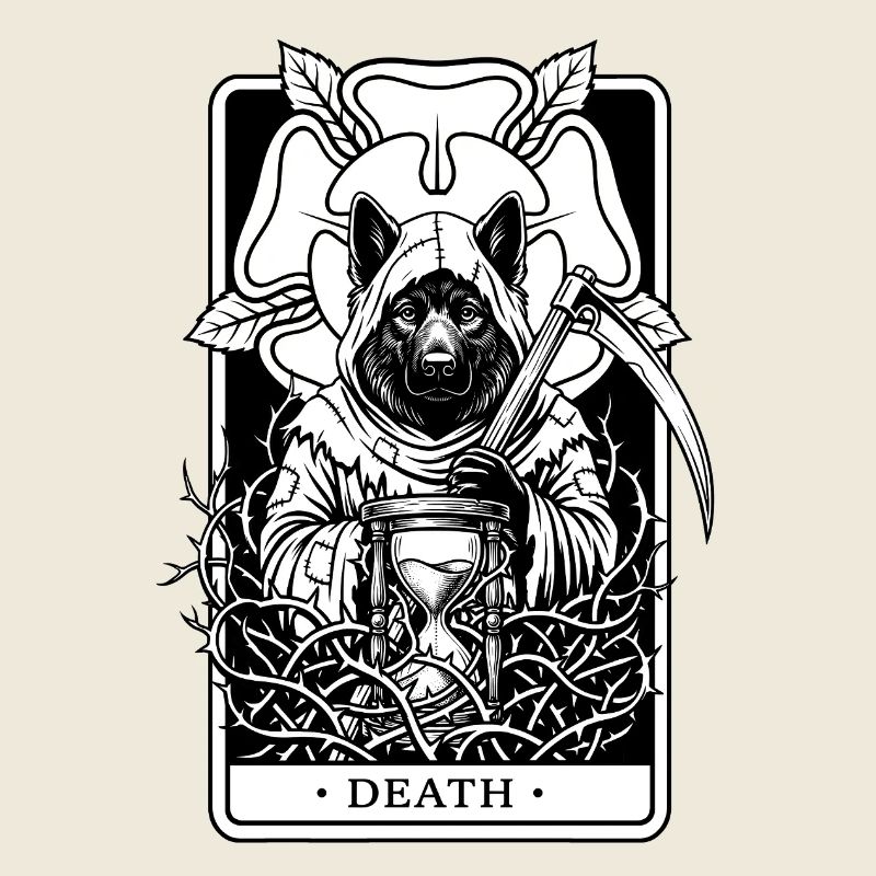 Eurasier | Death BG | Tarot