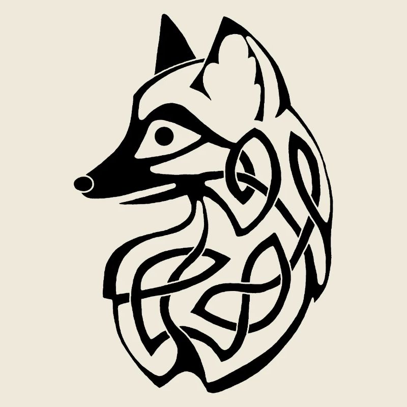Schwarzer Keltischer Fuchs