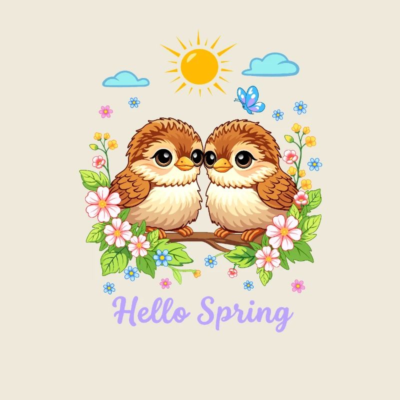 Oiseaux mignons