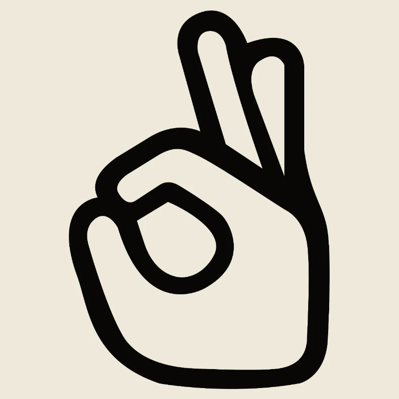 OK Hand Signals – Perfect Symbol