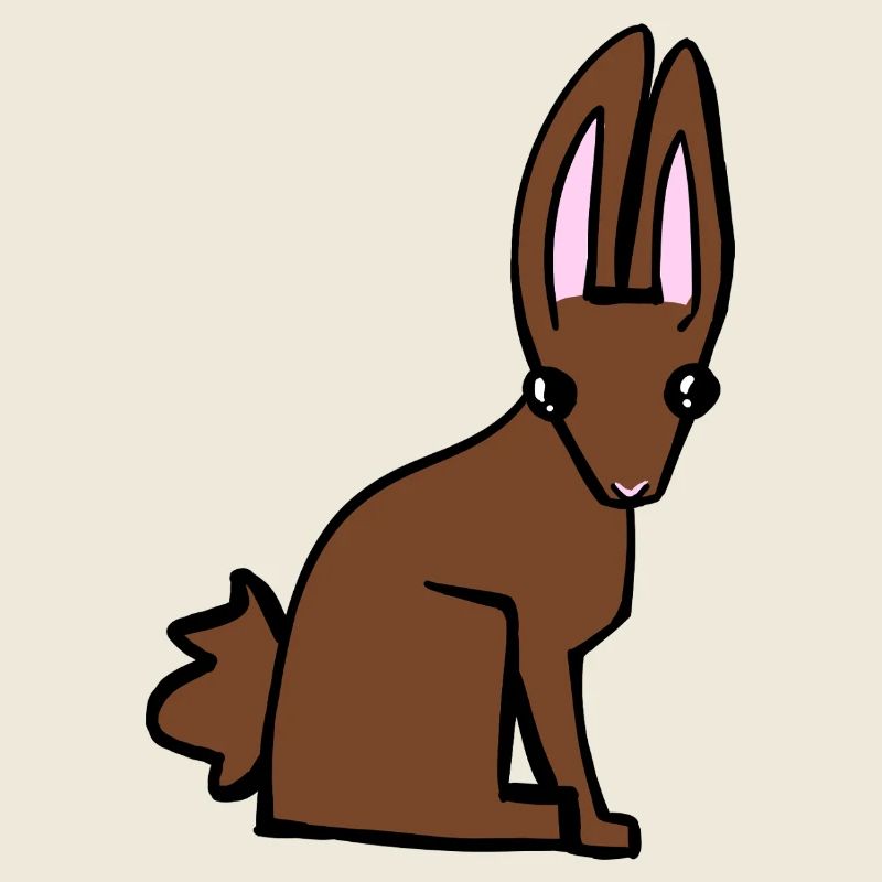 Brauner Hase