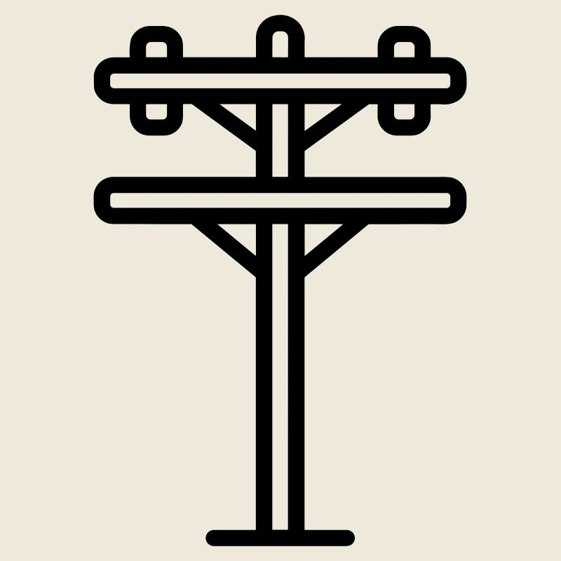 poteau électrique