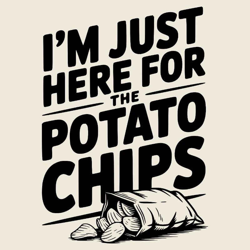 Je suis juste là pour les chips