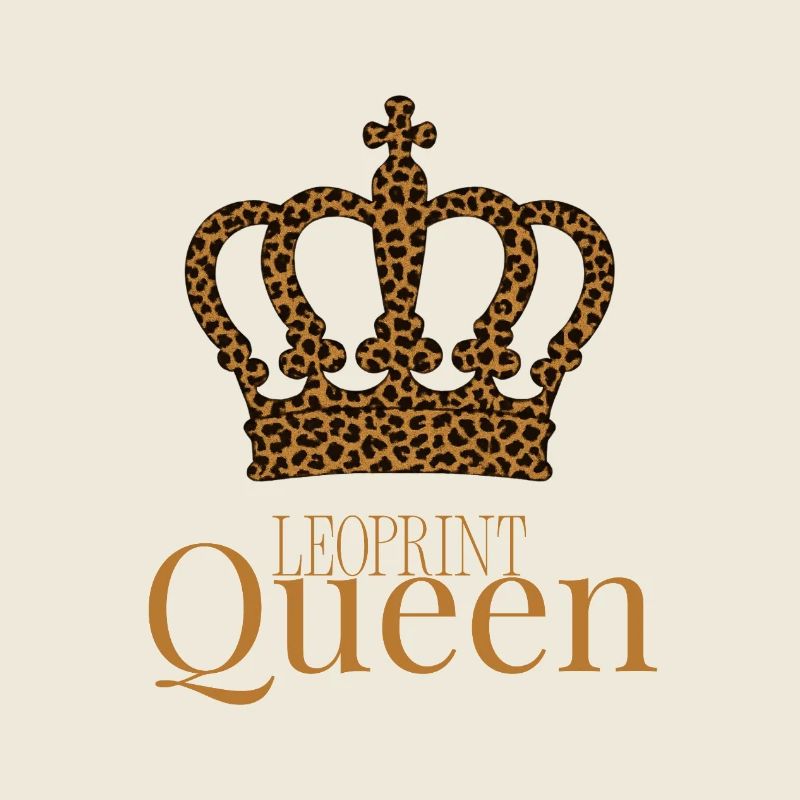 Leoprint Königin Krone