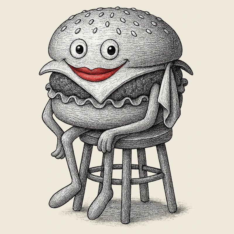 Skurriler Hamburger