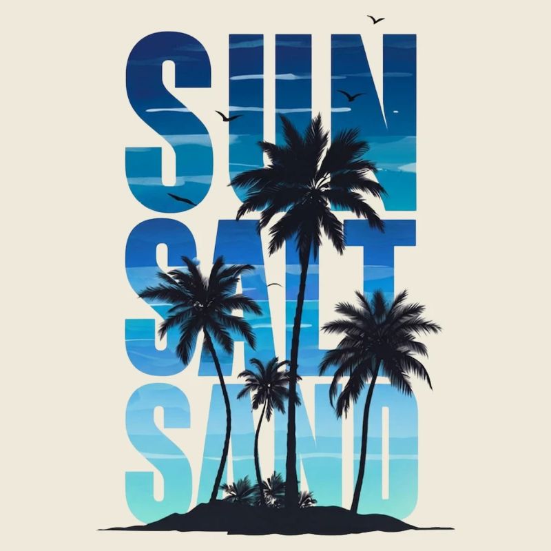 Sun Salt Sand – Sommer-Tropendesign