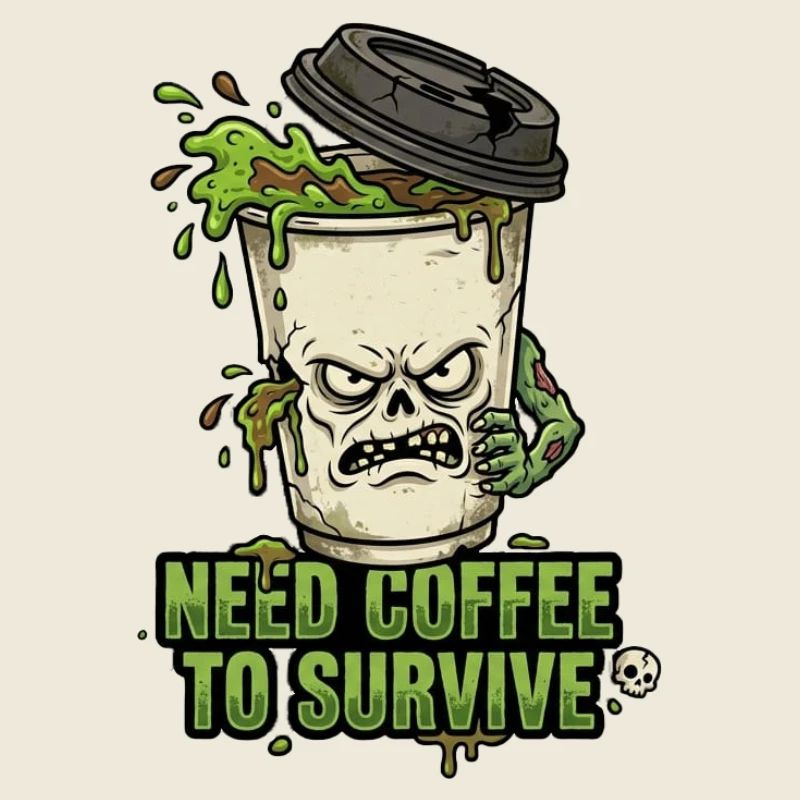 Café Zombie braucht Kaffee
