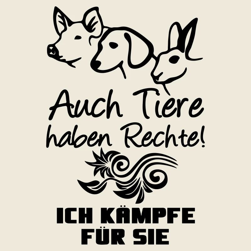 Tiere Tier Rechte Tierschutz vegan Geschenk