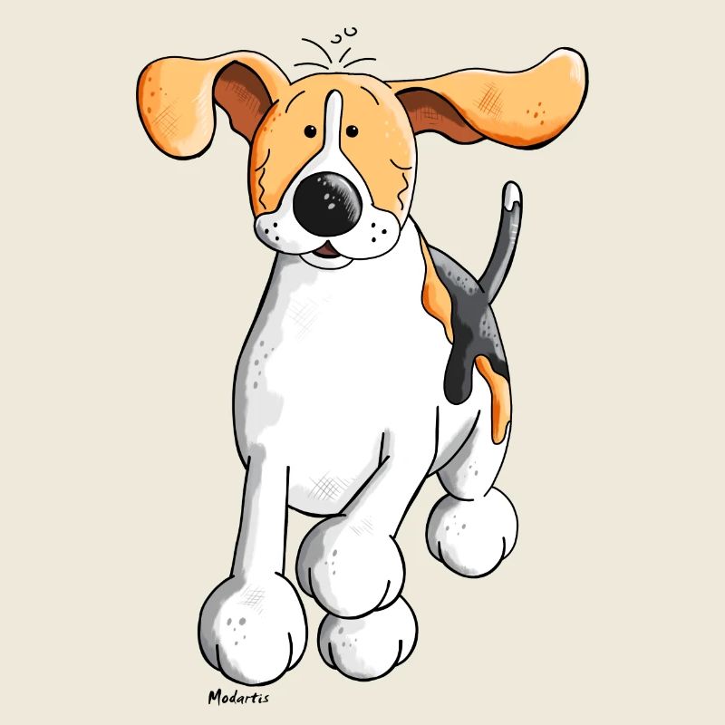 Flotter Beagle