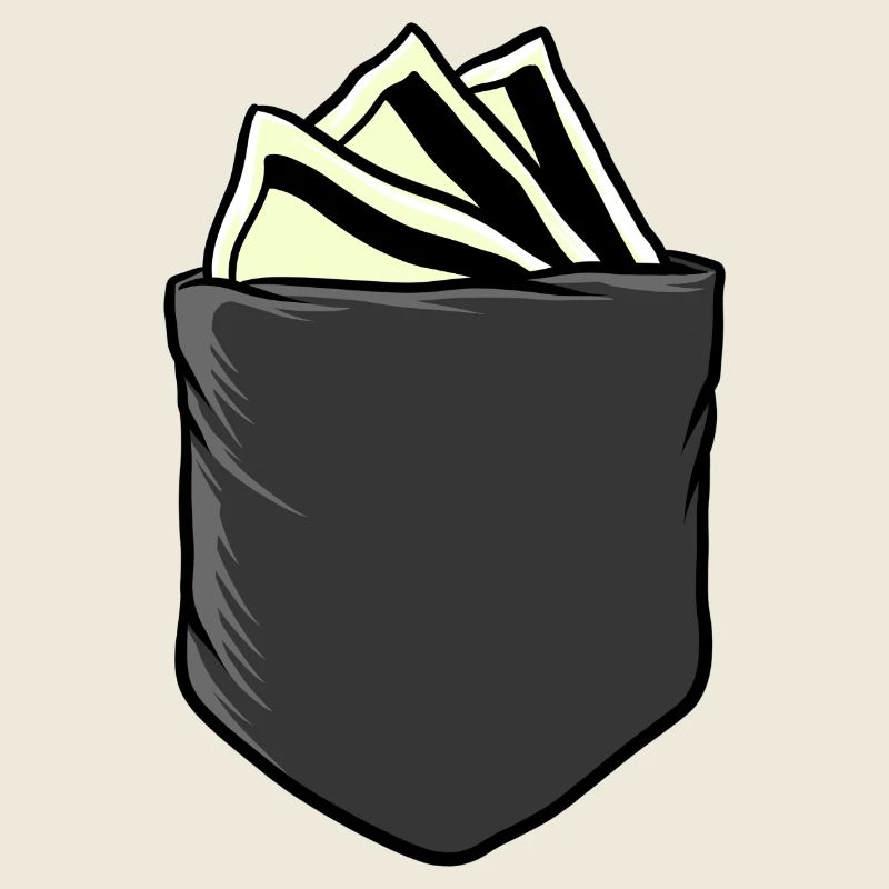 Argent Cash Pocket