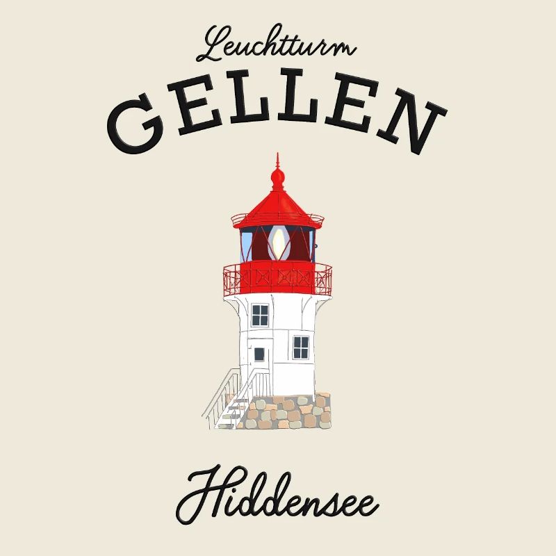 Hiddensee, Lighthouse Gellen, Poster