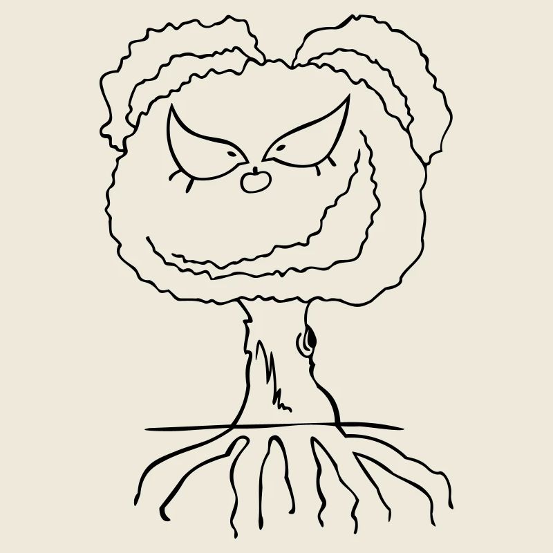 Arbre effronté
