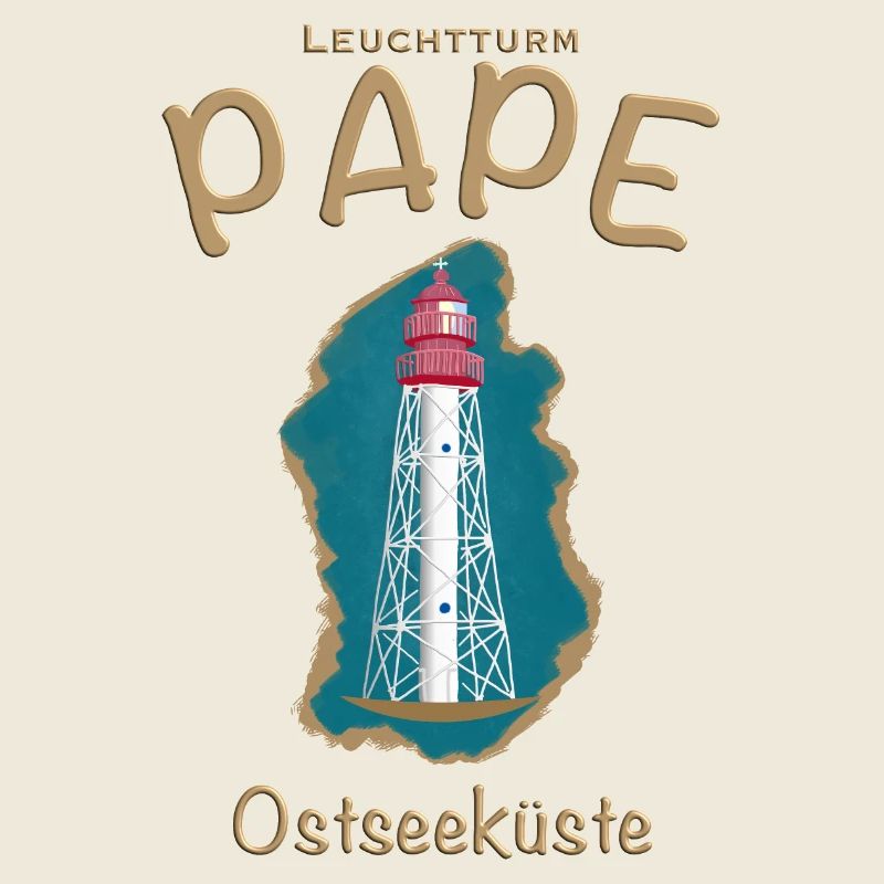 Latvia Lighthouse Pape, Baltic Sea,
