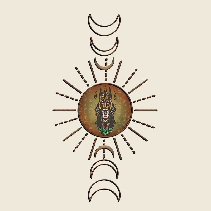 Le masque de chacal d’Anubis