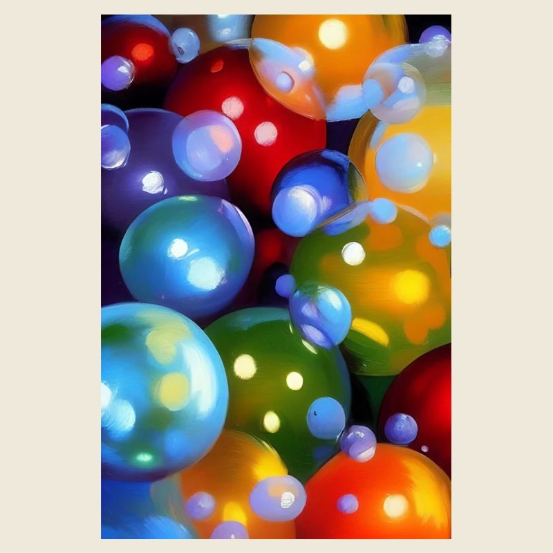 Colorful bubbles