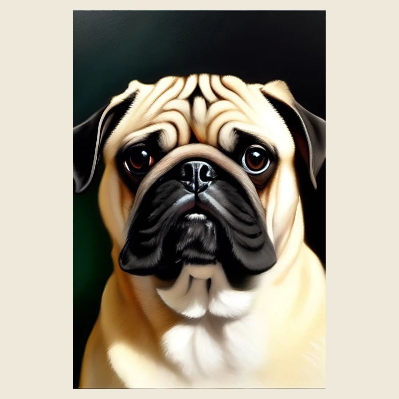 Mops Hund
