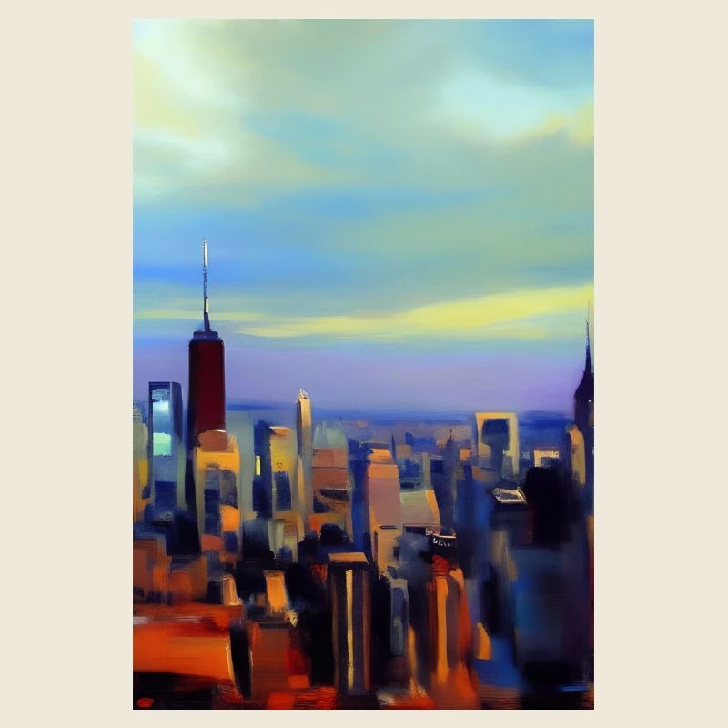 Horizon de la ville de New York