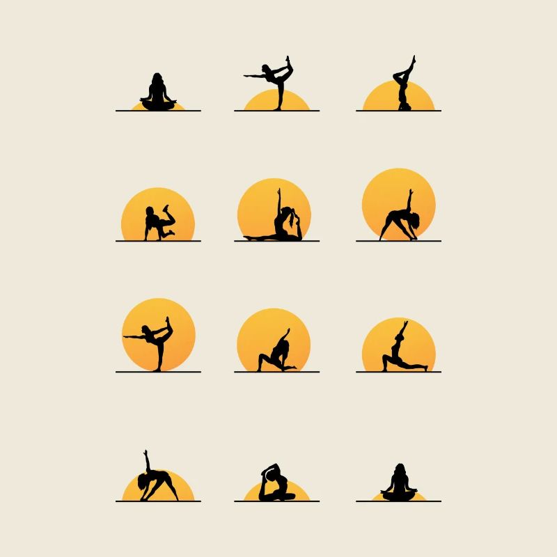 Yoga Pilates Mediation Sport