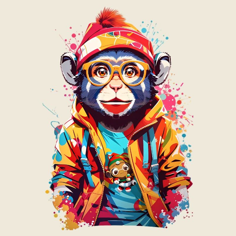 Coole Affe