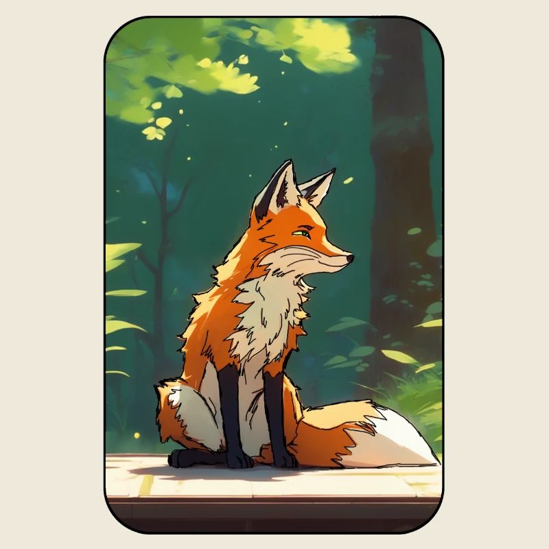 Fuchs im Wald