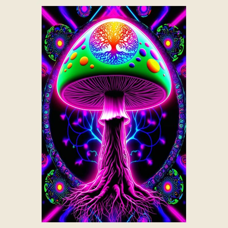 Psychedelischer Pilz