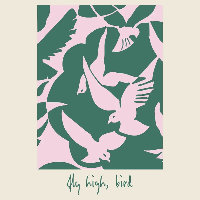 Fly High, Bird – Elegant Bird Design